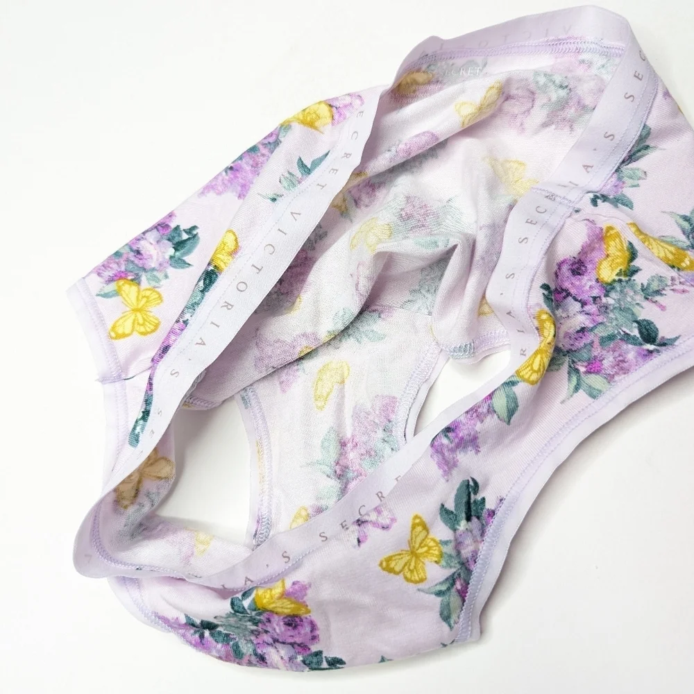 Victoria's Secret Floral Hipster Panties NWT XS